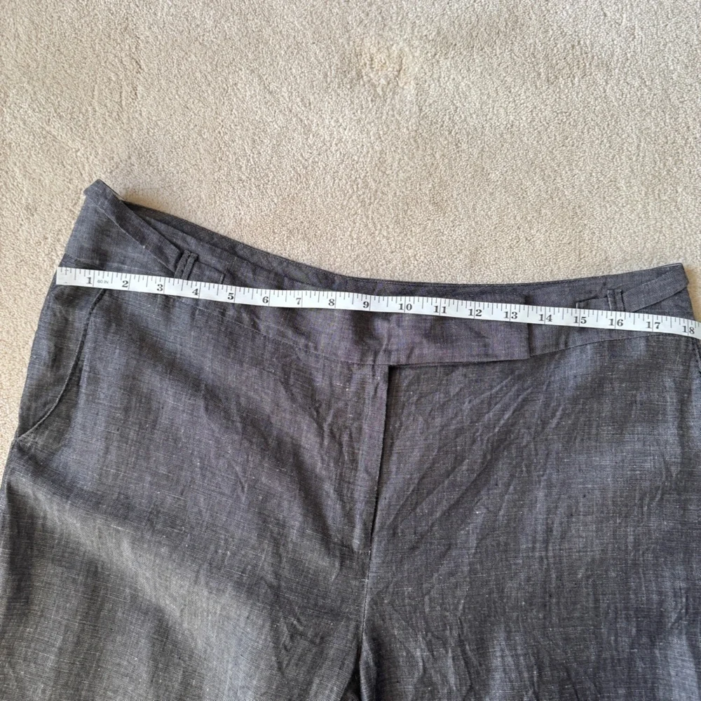 Ann Taylor Margo Wool & Linen Trouser Pants 14